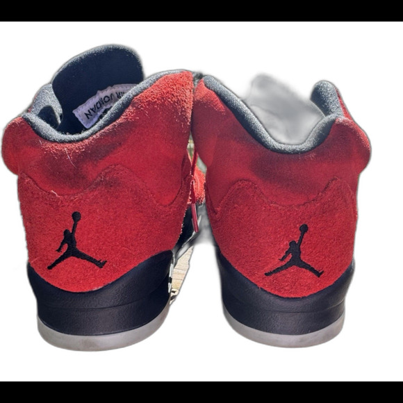 Air Jordan 5 GS Raging Bulls 440888-600 Size 5Y Gently Used - Picture 5 of 12